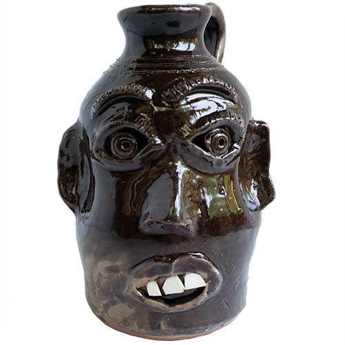 Mary & Stanley Ferguson Ugly Face Jug 7.5" DP1691
