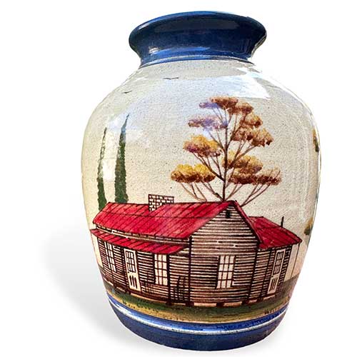 Eugene Painted 7" Vase DP2995