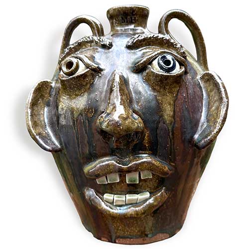 Stephen Harrison 11" Double Handled Face Jug DP3009