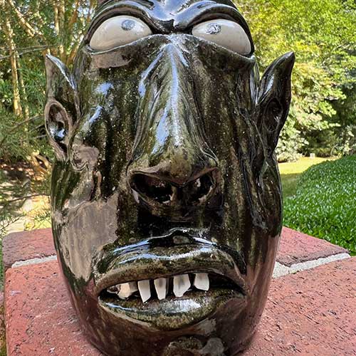 Wayne Hewell Face Jug 10" DP2959 Christopher Park Gallery