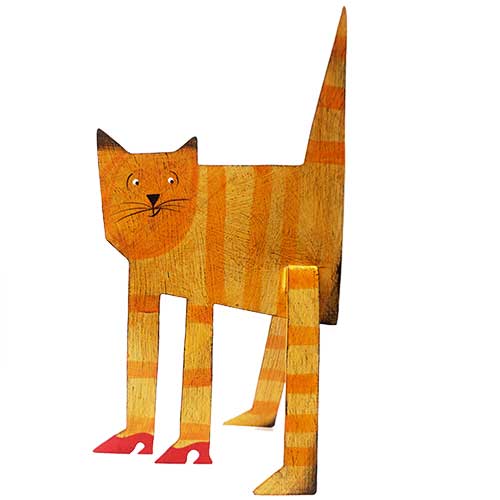 Acme 10" Standing Cat in Shoes DM218 SOLD