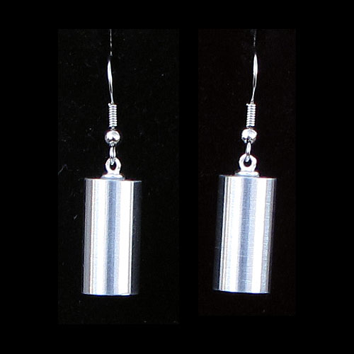 Cylindricals Aluminum Earrings JE1781