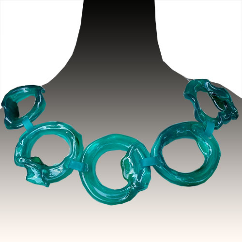 Brillopal PCV Lava Necklace JN1823