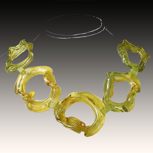 Brillopal PCV Lava Necklace JN1820