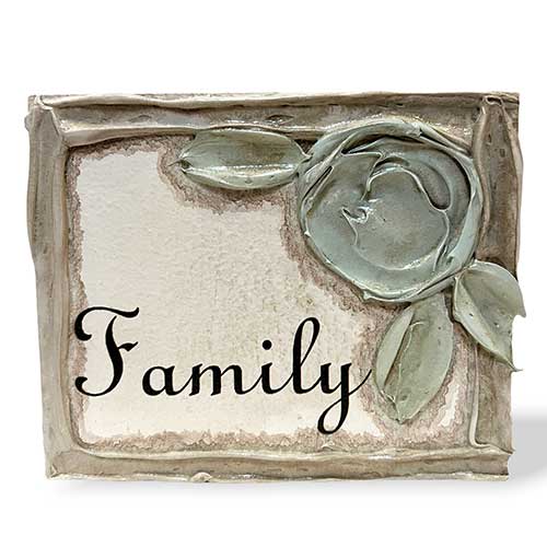 Art by Susan Word Block Family 5.5x4.5 WP2293