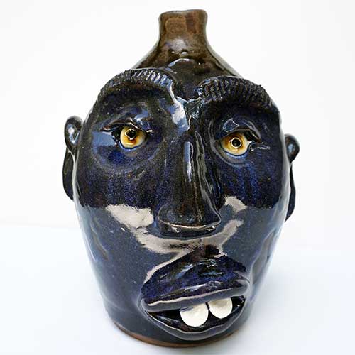 Billy Joe Craven 10" Face Jug DP1464