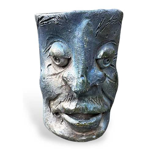 Celena Schoen Raku 4" Vessel Head DP2991