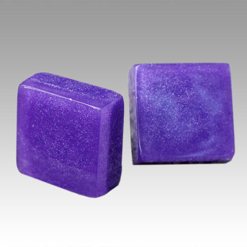 Zsiska Colors Tile Earring - Purple JE 3286