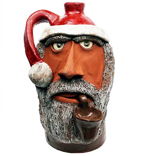 Dal Burtchaell Santa 12" Jug wPipe DP1847 SOLD