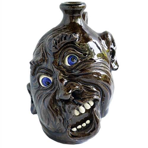 Dwayne Crocker Face Jug 9" DP1677