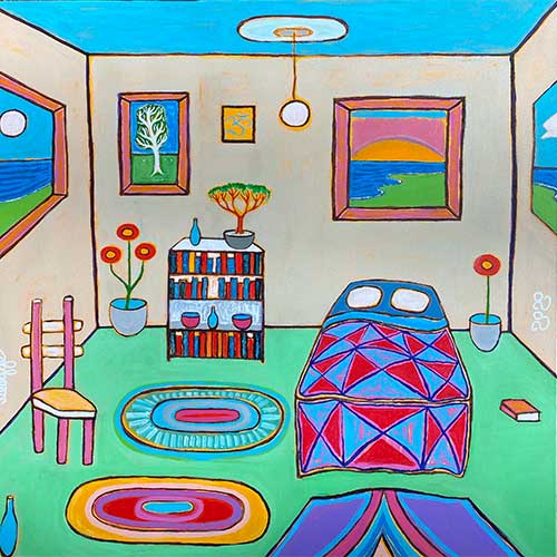 Eric Legge Bedroom 30x30 WP1811 SOLD