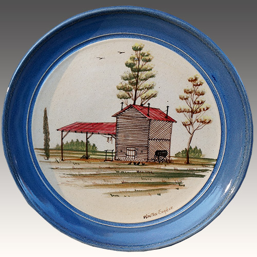 Eugene Painted Plate Star NC DP1098
