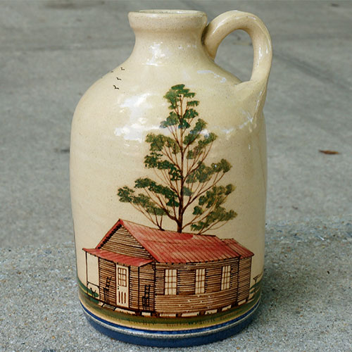 Eugene Painted Vessel/Jug Building DP1053