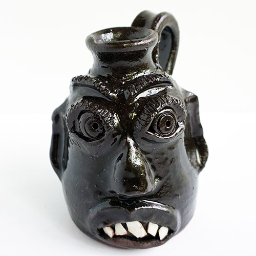 Mary & Stanley Ferguson 5" Ugly Face Jug DP1585