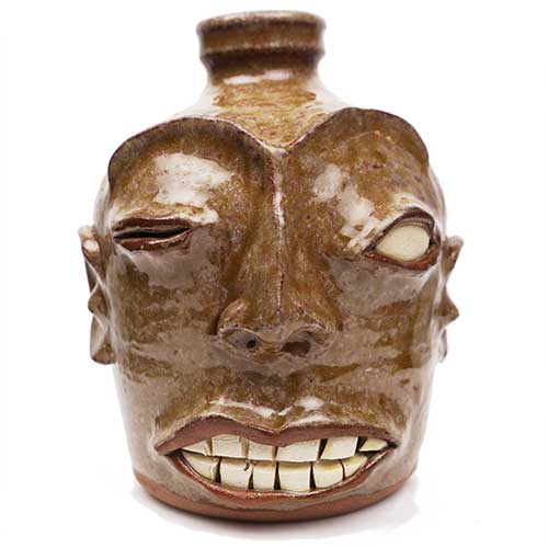 Greg Patton Small Face Jug 5.5" DP2183