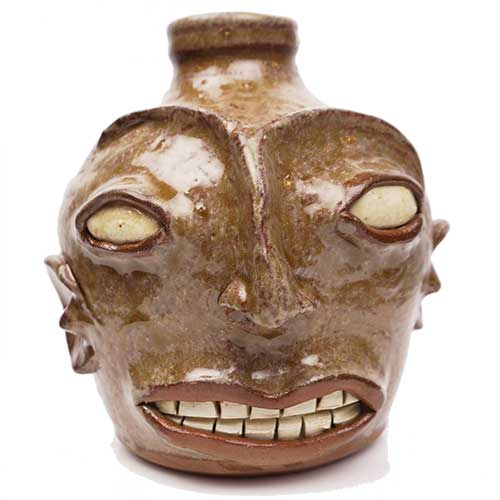 Greg Patton Small Face Jug 5.25" DP2185