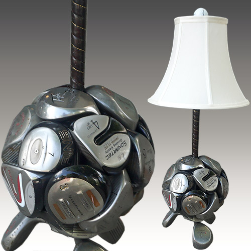 Diamond Golf Club Sphere Lamp RD1603 SOLD