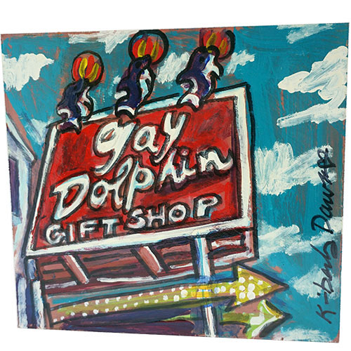 Kimberly Dawn 12x11 Gay Dolphin WP1190 SOLD