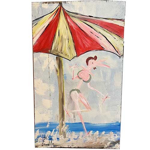 Ernest Lee 24x39 Beach Chick WP2080