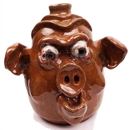 Aubrey Lewallen 8" Pig Jug DP1977