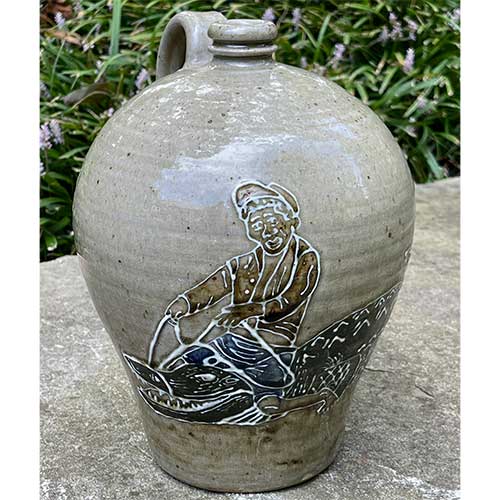 Michel Bayne 10" Alligator Rider Jug DP2391