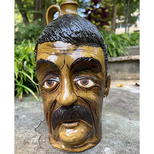 Ryan McKay 10" Face Jug DP2354