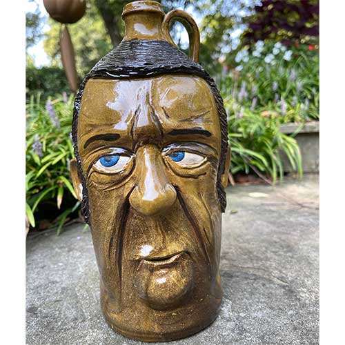 Ryan McKay 10" Face Jug DP2355