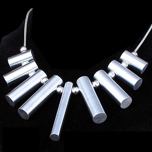 Cylindricals Aluminum Silver Sunset Lg JN1161