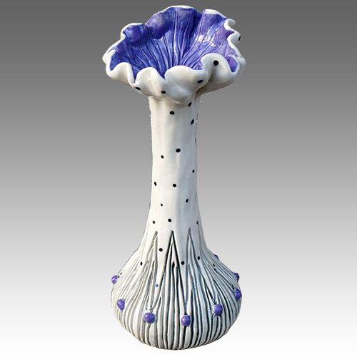 Teyros Vase Pinched Rickie Dots DP1103