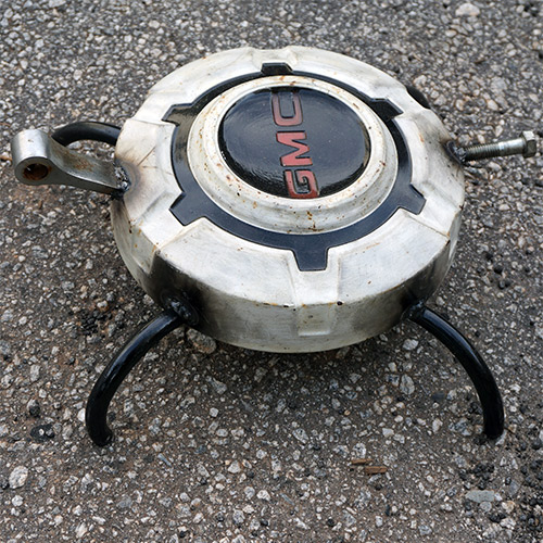 Sams Recycled Hub Cap Turtle OM536