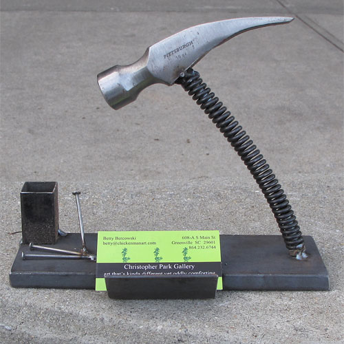 Sugar Desk Hammer Hits Nail RD874 SOLD