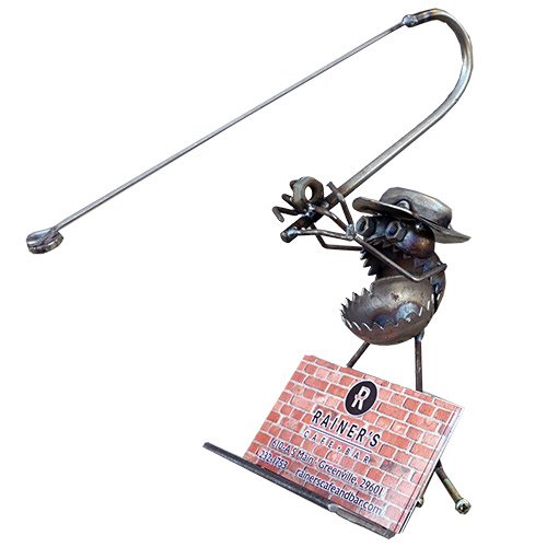 Sugar Desk Business Card Fisherman SP1021 SOLD