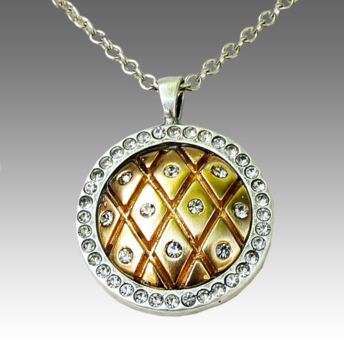 Tat2 Domed Pendant Necklace JN1646