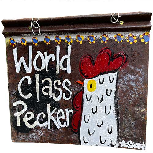 Tracy Swack 12x12 World Class Pecker WP1991