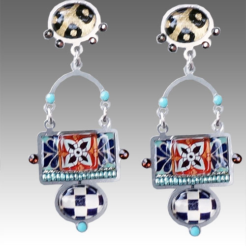 Yooli Earring Arte Del Mosaico JE2607